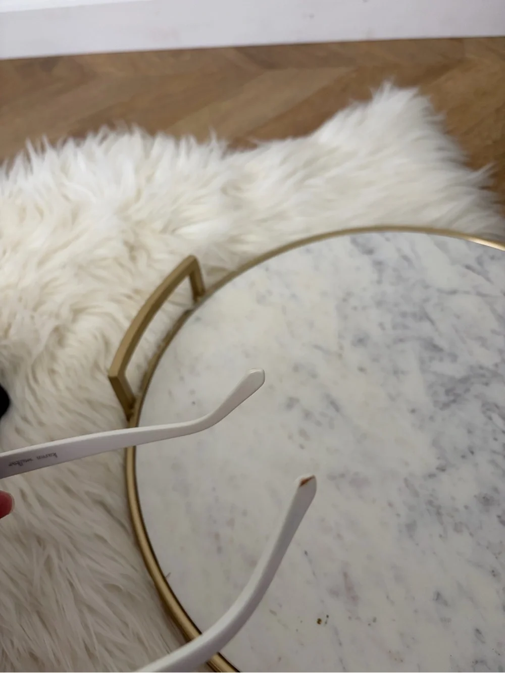 Karen Walker Pink Iris Sunglasses